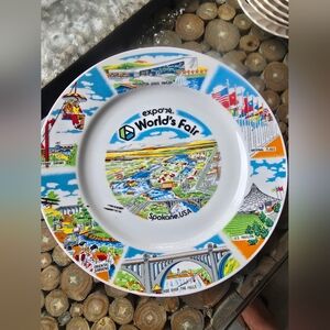 Expo '74 World's Fair Souvenir Plate